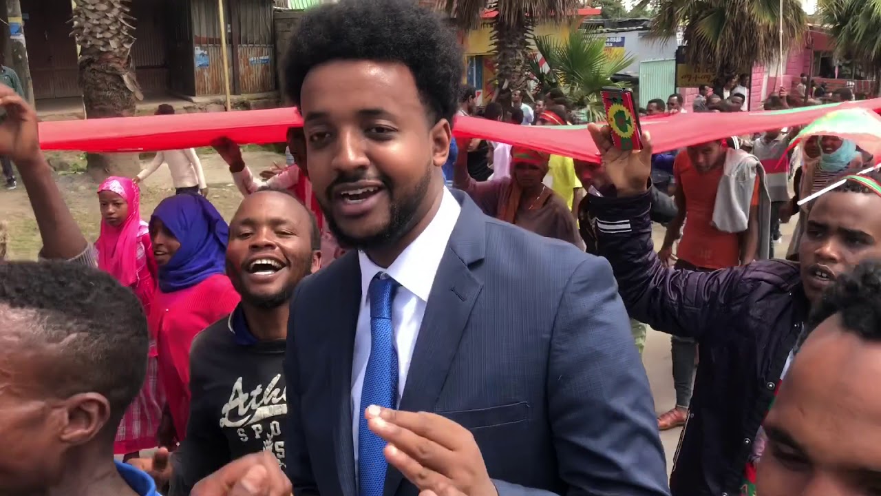 Shashemene welcoming Jawar Mohammed