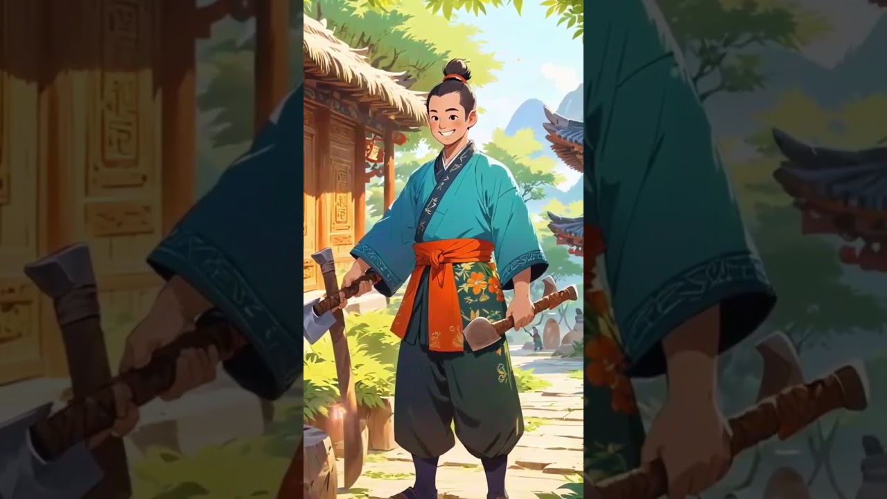 Chinese Idiom Story 2: Displaying Axe Skills Before Lu Ban #idiomstories #studychinese #learnchinese