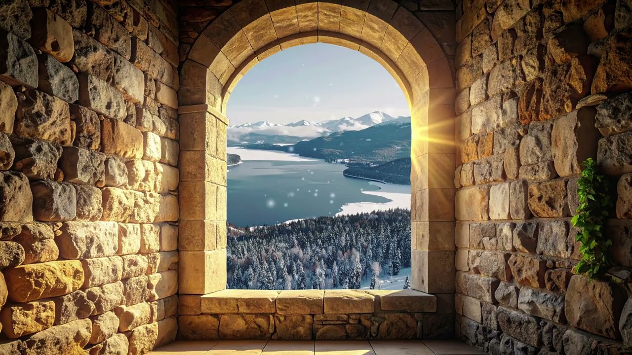 Quiet Winter Valley ❄️ Calming Music for Deep Relaxation & Focus