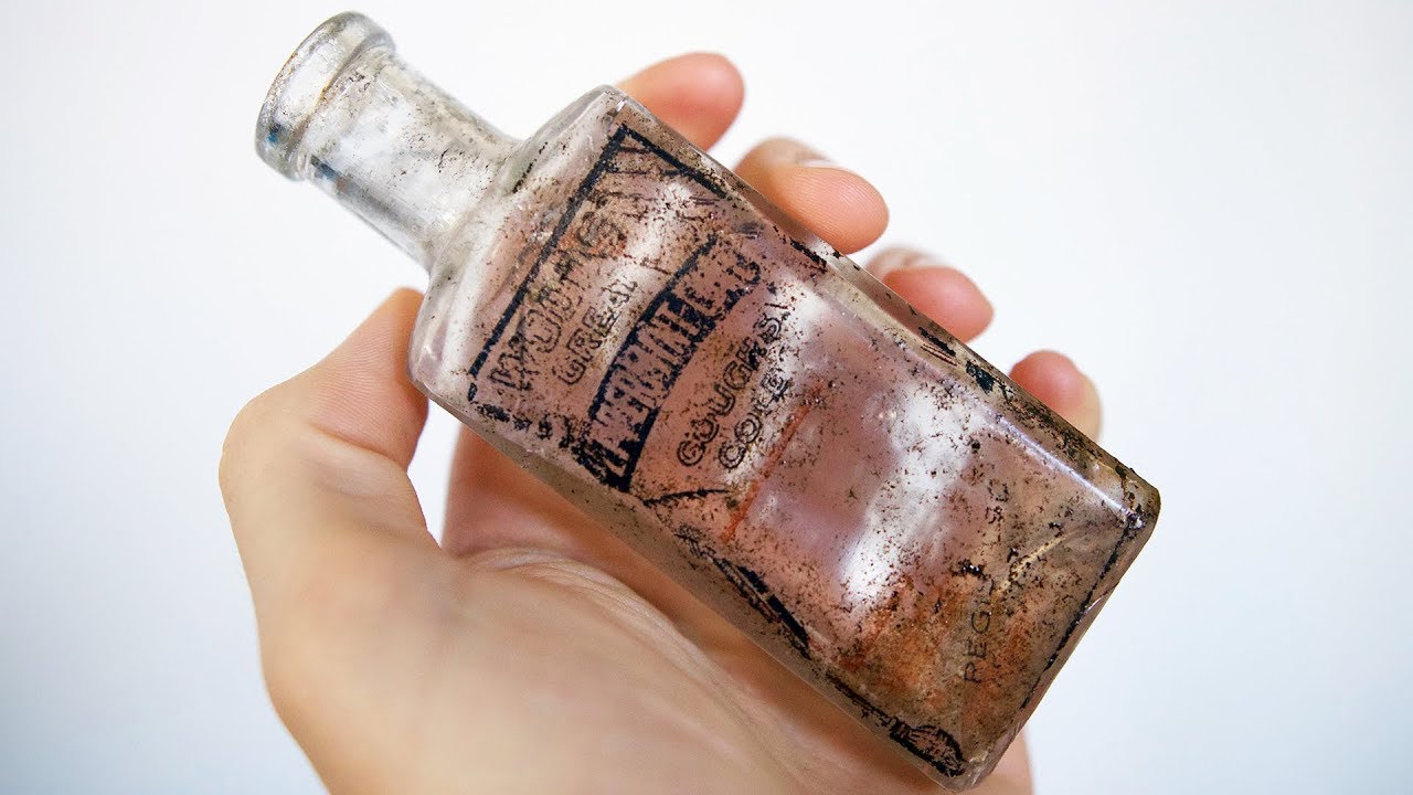 Antique Bottle Conservation | Digging Australia
