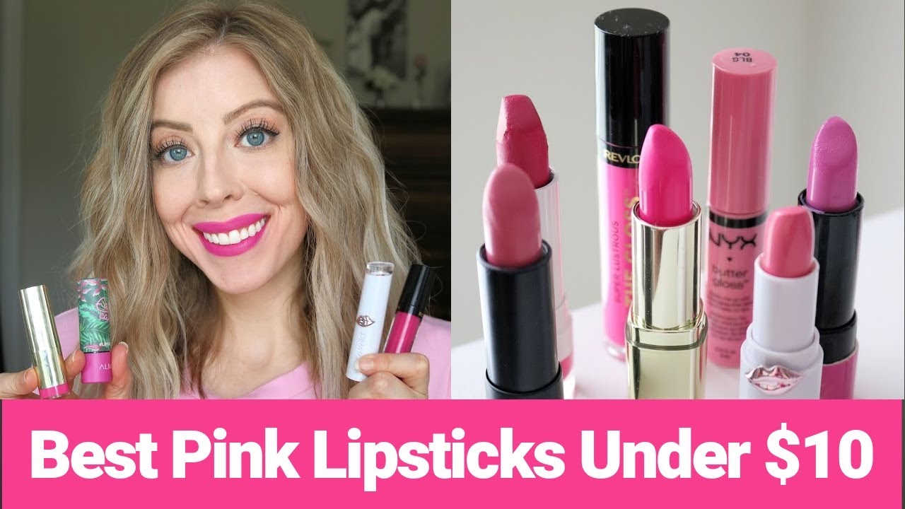 Best Pink Lipsticks at the Drugstore Under $10