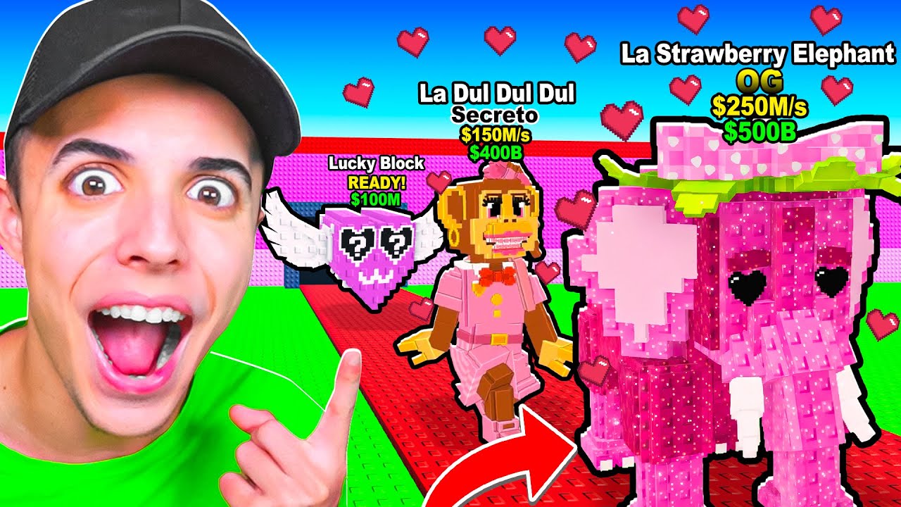 Conseguí los NUEVOS BRAINROTS de SAN VALENTIN!😍 Steal a Brainrot
