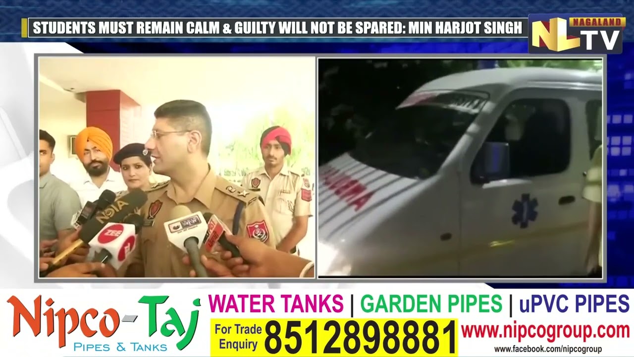 HUGE PROTEST ERUPTS IN CHANDIGARH UNIVERSITY AMID VIRAL VIDEO OF WOMEN STUDENT