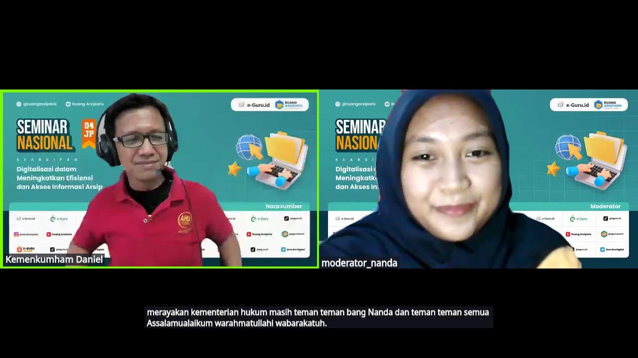 Seminar 4JP - Peran Digitalisasi dalam Meningkatkan Efisiensi dan Akses Informasi Arsip