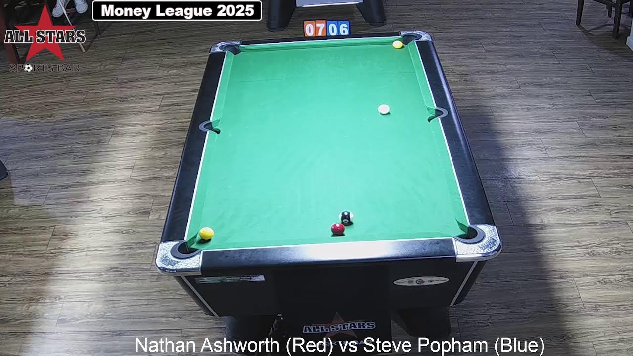 Allstars Weston Money League Nathan Ashworth v Steve Popham