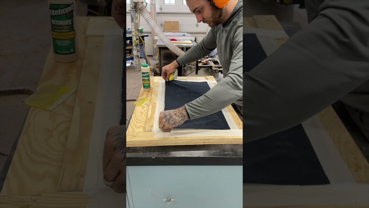 Creating a tambour door with walnut #woodworking #woodwork #tambour