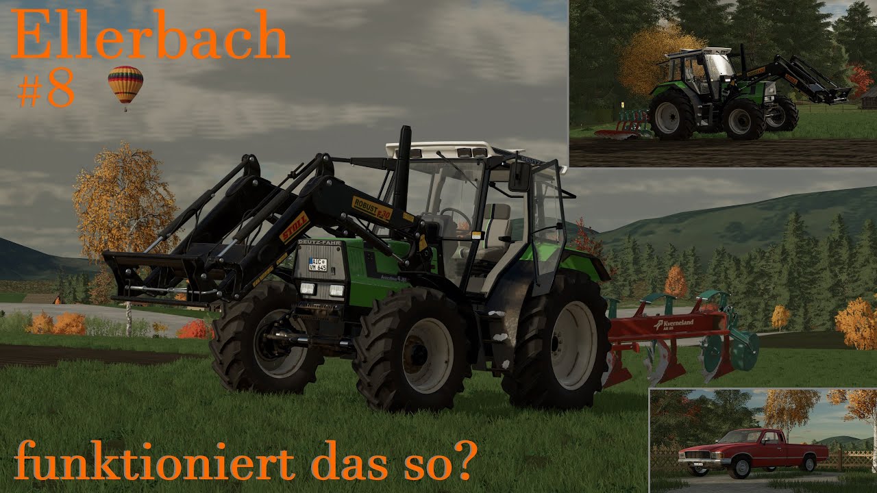 [LS22] Funktioniert der Pflug und die Vermessung? | #8 | Ellerbach mit Story