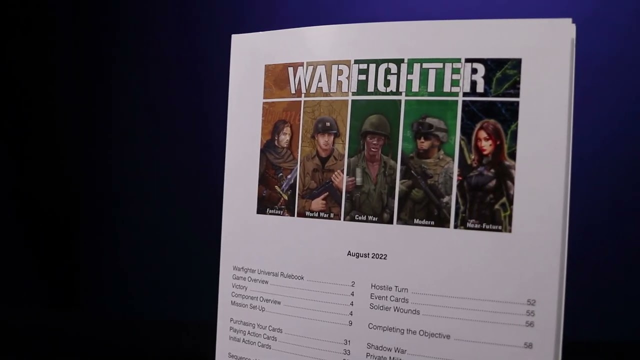 Warfighter: Universal Rulebook