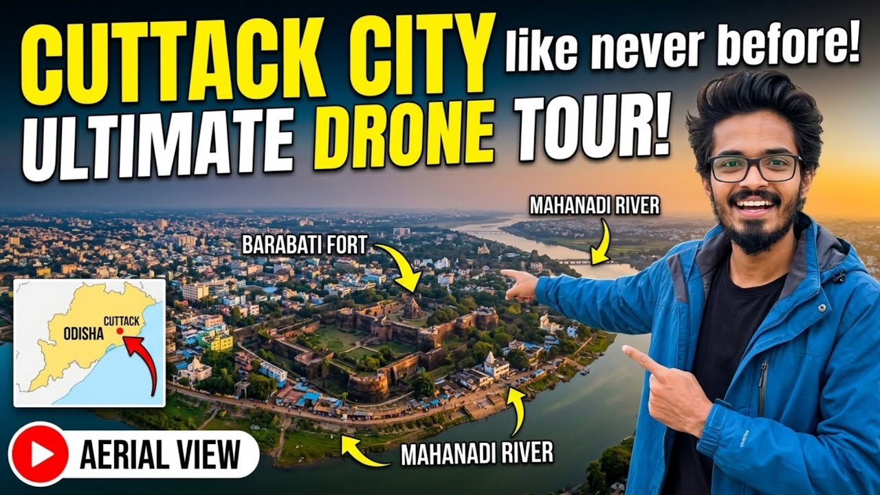 Cuttack: City From The Sky