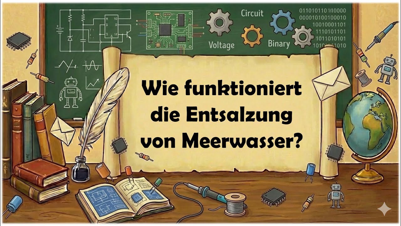 Wie funktioniert die Entsalzung von Meerwasser