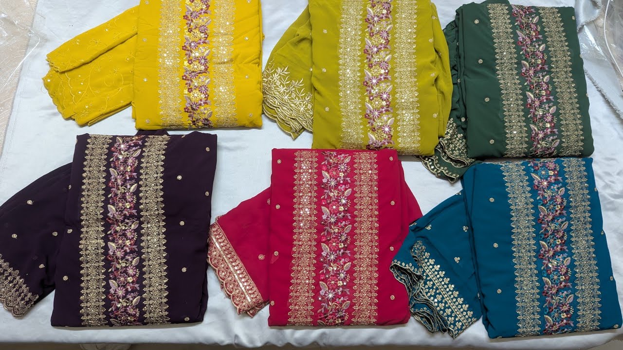 Offer price rs 740 🤩 Georgette material with lining ph 8547935974
