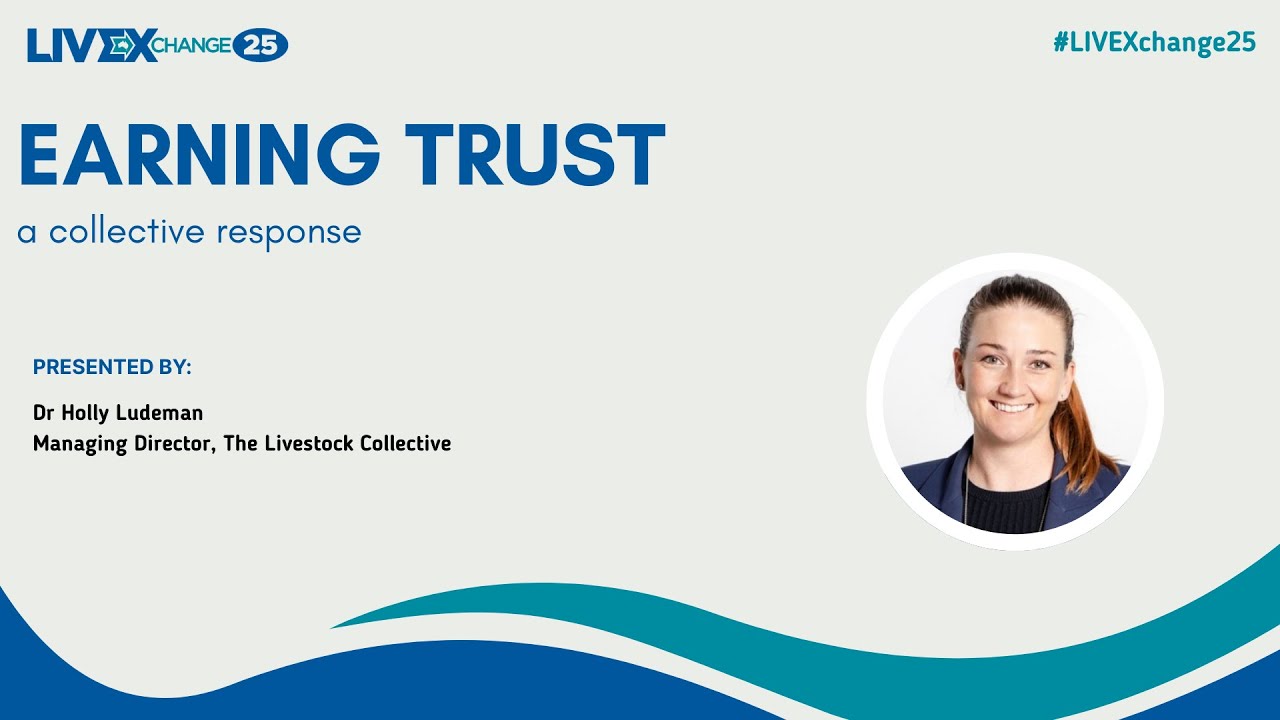 Earning trust: a collective response (LIVEXchange 2025)