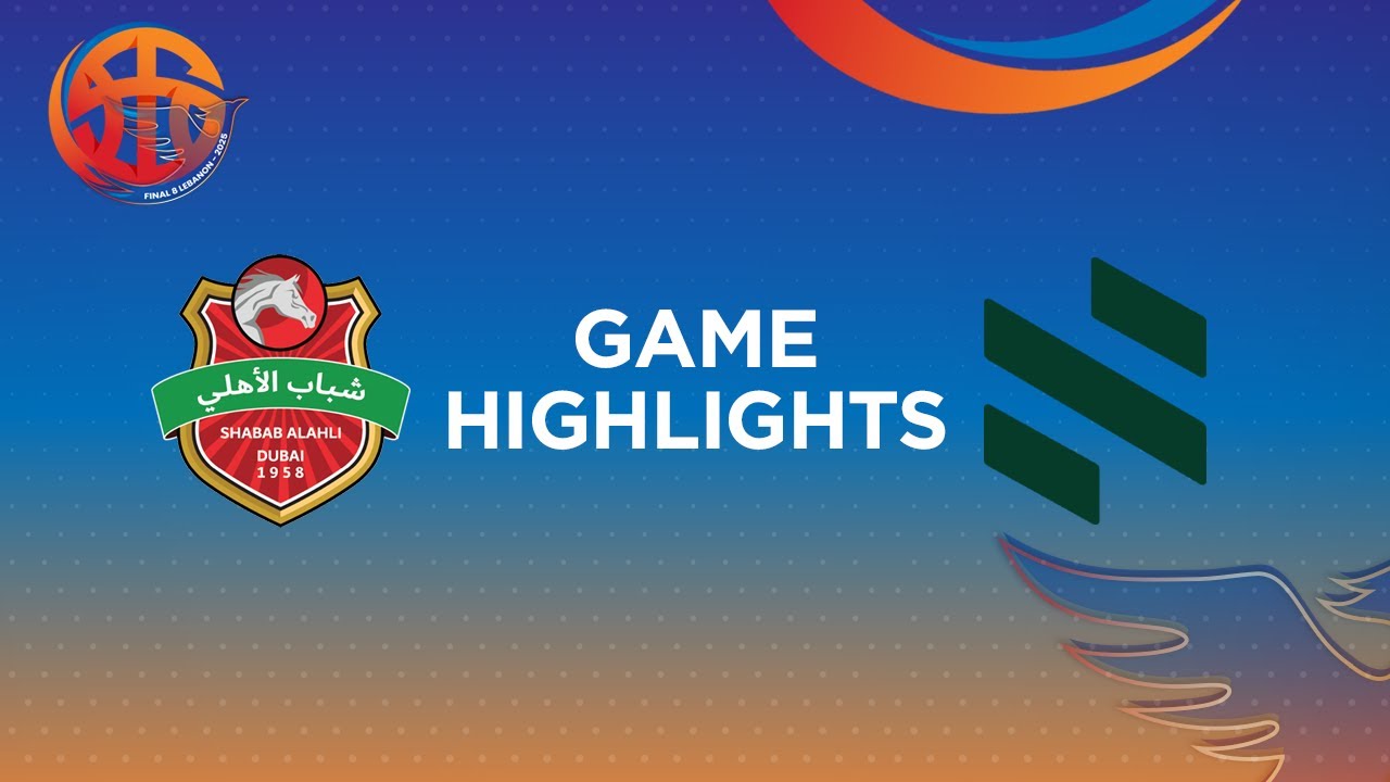 FIBA WASL 24/25 West Asia League Final 8 | SHABAB AL AHLI VS SAGESSE SC | GAME HIGHLIGHTS
