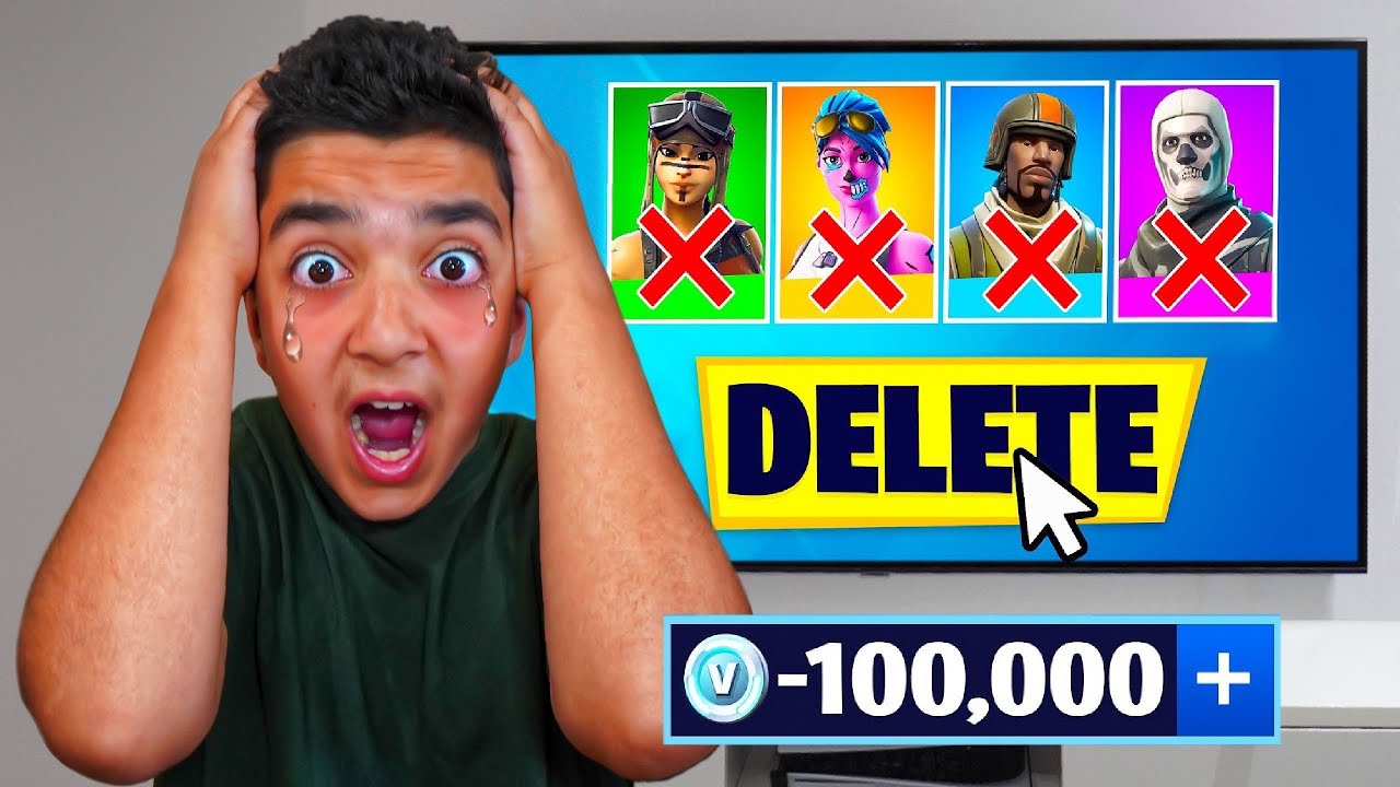 Я УДАЛИЛ свой аккаунт LITTLE BROTHERS в Fortnite...