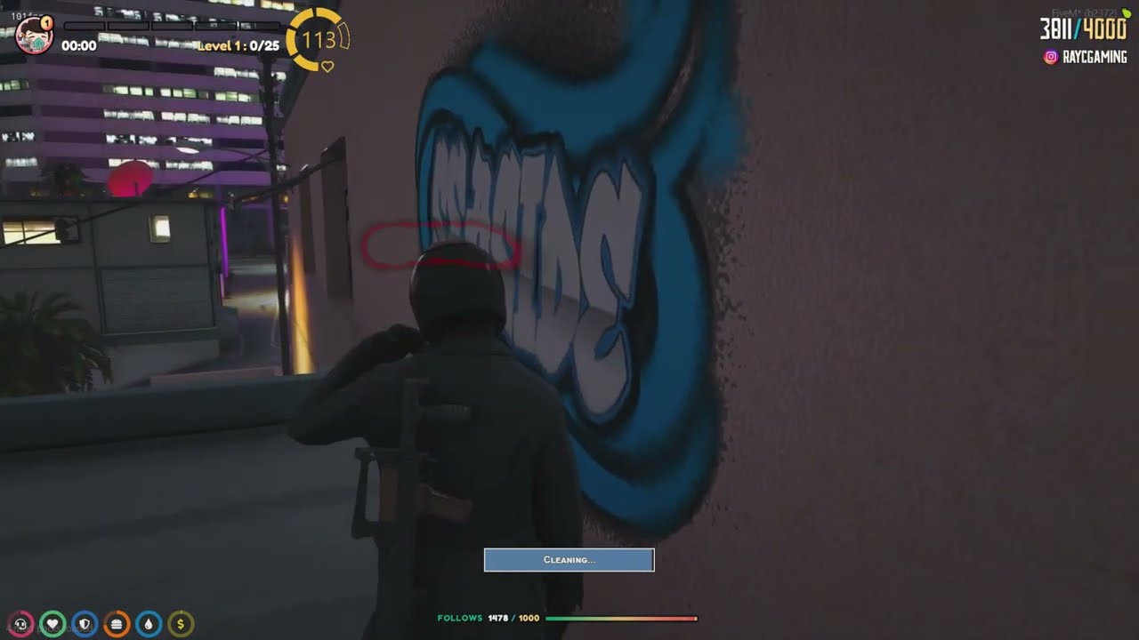 RUST Removes The 3rd Seaside Gang Spray + Downs Seaside Members. | NoPixel GTA RP