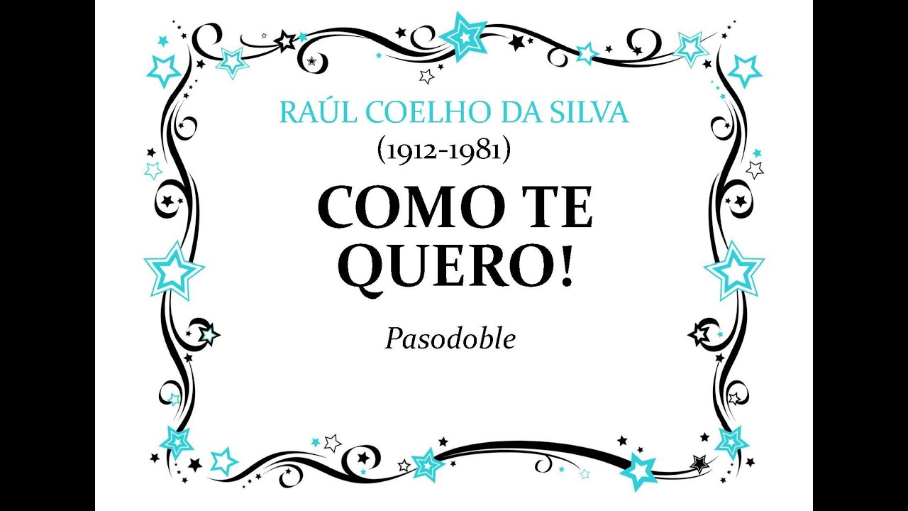 Como te Quero!, PDC, Raúl Coelho da Silva