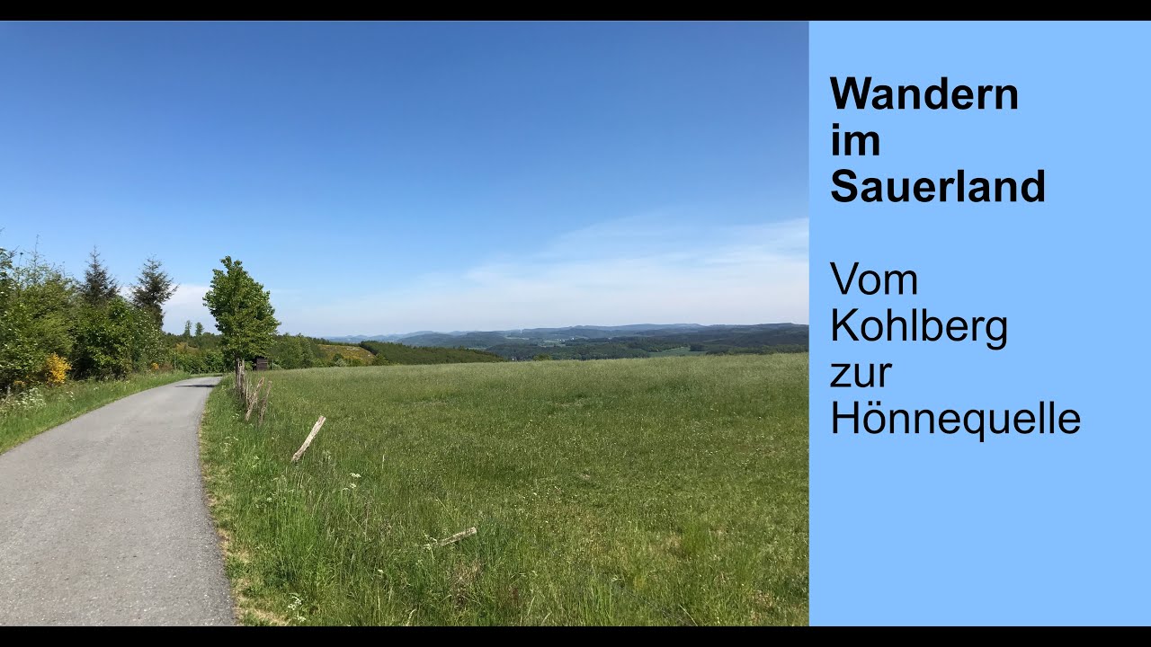 Sauerland - Rund um Neuenrade – vom Kohlberg zur Hönnequelle