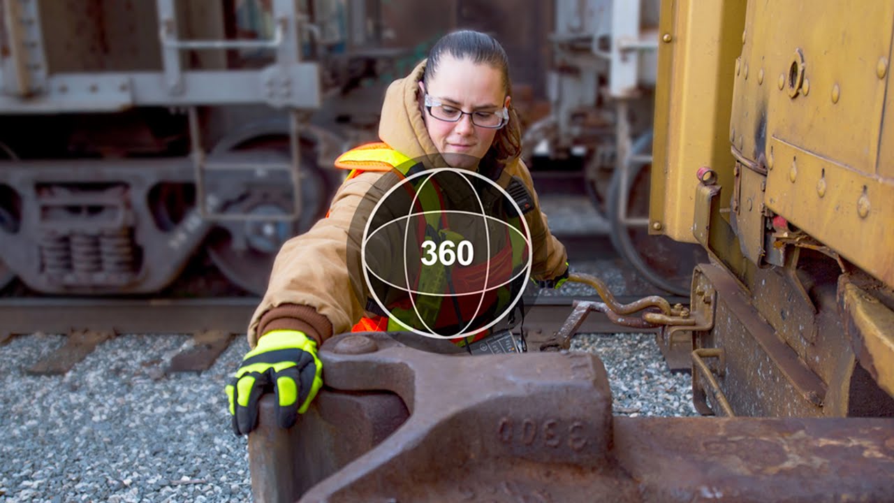 Norfolk Southern 360 Video: Moorman Yard