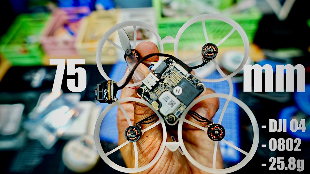 DJI O4 Tinywhoop - build'n flights