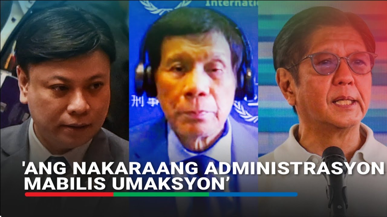 ICYMI: Marcoleta praises Duterte, blasts BBM response to fuel crisis | ABS-CBN News