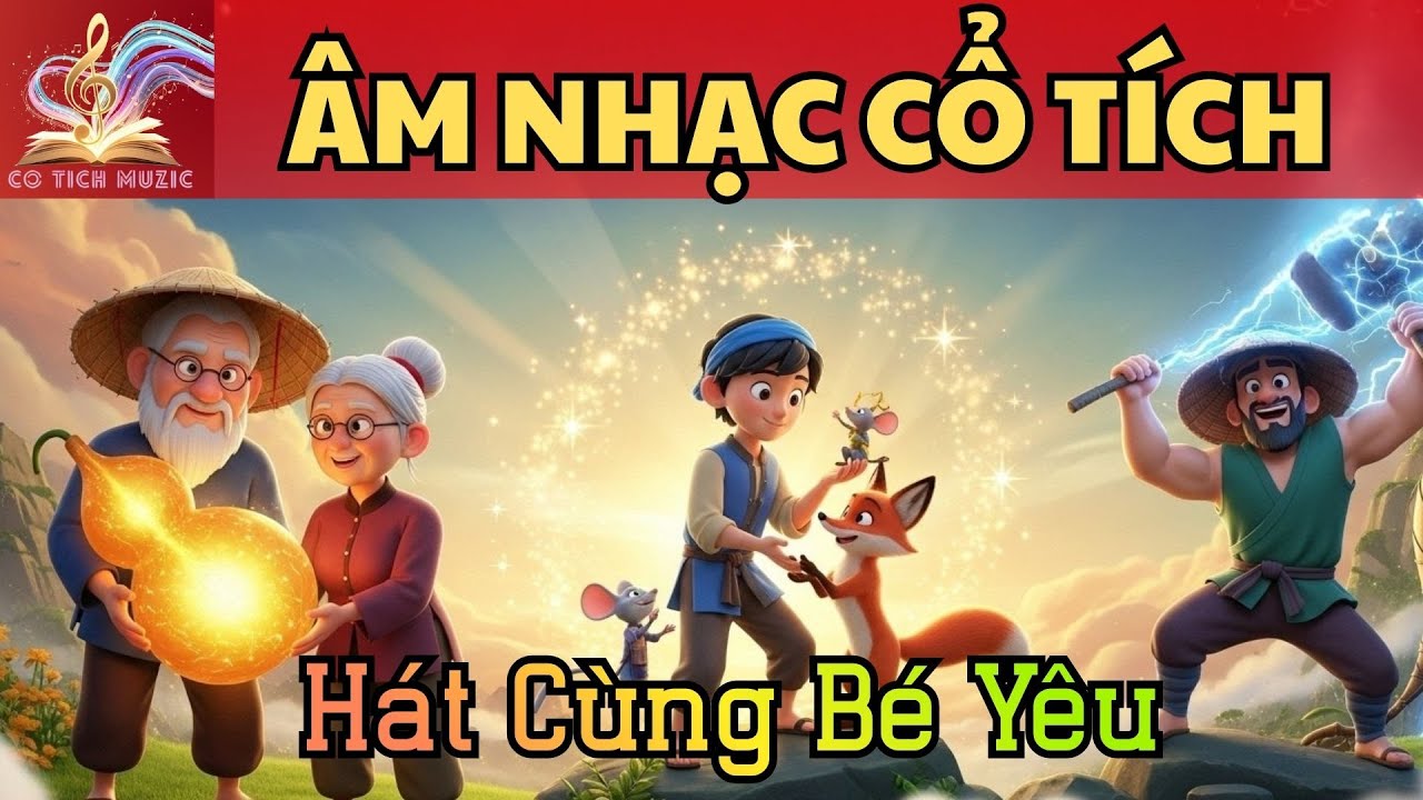 Tuyển Tập Nhạc Thiếu Nhi Cổ Tích Việt Nam – Quả Bầu Tiên, Quân Tử, Cường Bạo Đại Vương