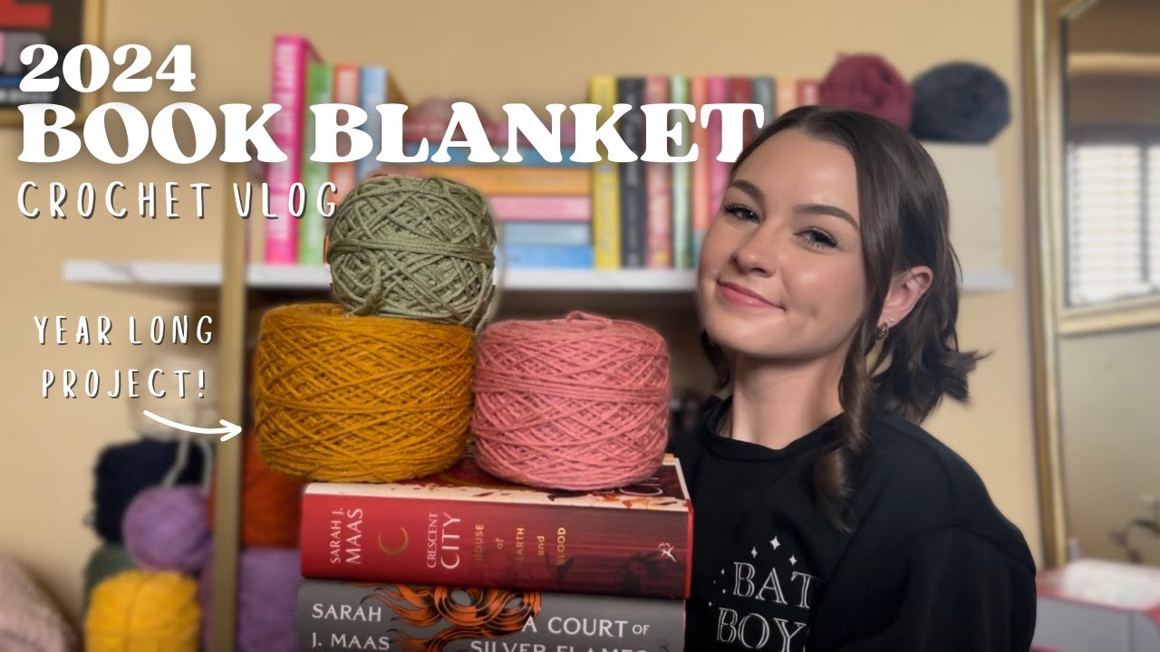 What's my 2024 crochet blanket theme?? | Crochet Vlog