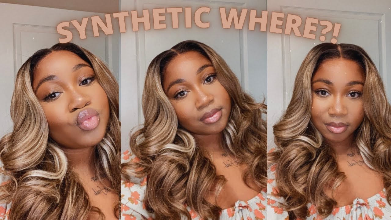 Best BLONDE Wig for Black Women.... AND ITS SYNTHETIC 😧?! | SENSATIONNEL 13x6 WHAT LACE ZELENA