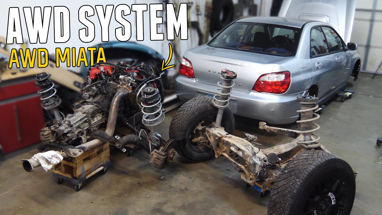 Getting the AWD DRIVETRAIN & Building a CUSTOM CHASSIS JIG!