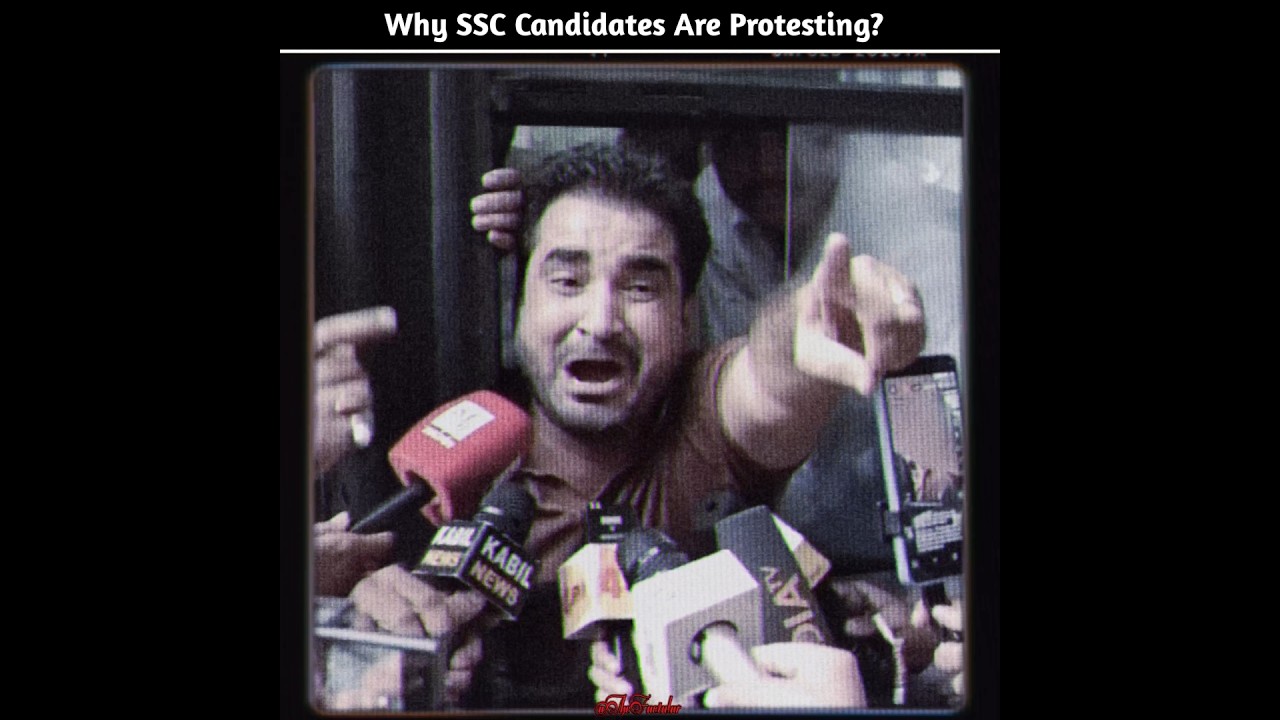Why SSC Candidates Are Protesting? #shortsfeed #sscprotest
