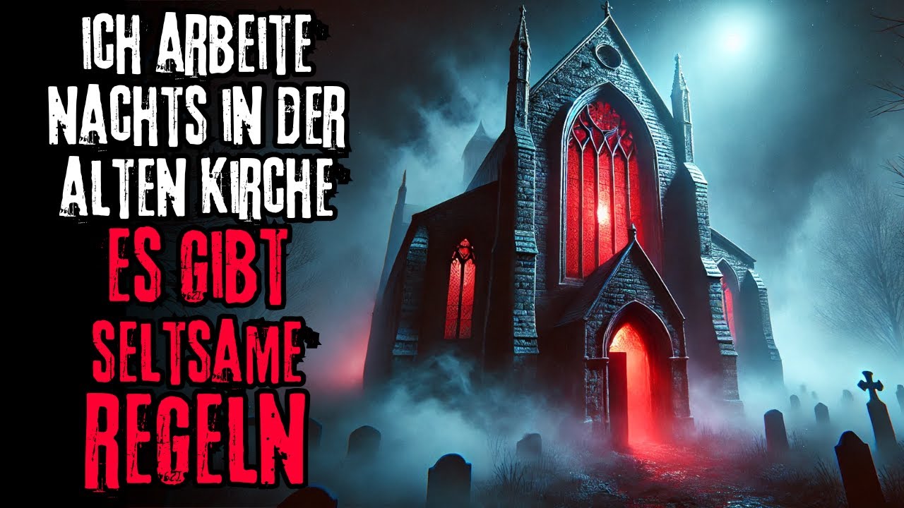 Ich arbeite nachts in der alten Kirche - Es gibt seltsame Regeln | Creepypasta | Hörbuch