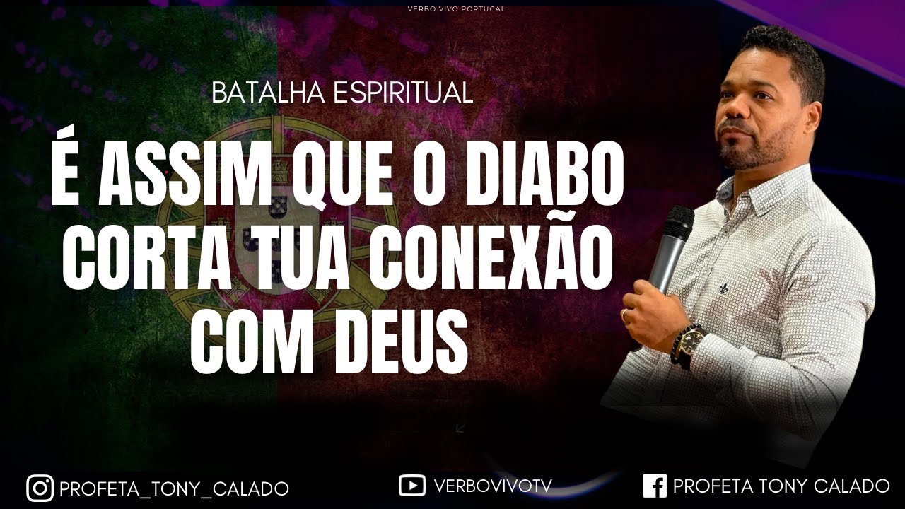 Quando O Diabo Não Consegue Parar Tua Oração, Ele Faz Isso | Tony Calado