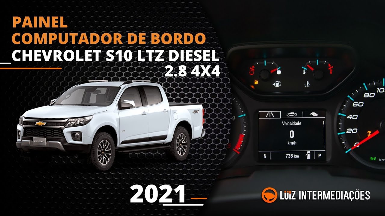 Painel | Computador de Bordo | CHEVROLET S10 2.8 DIESEL 4X4 LTZ 2021