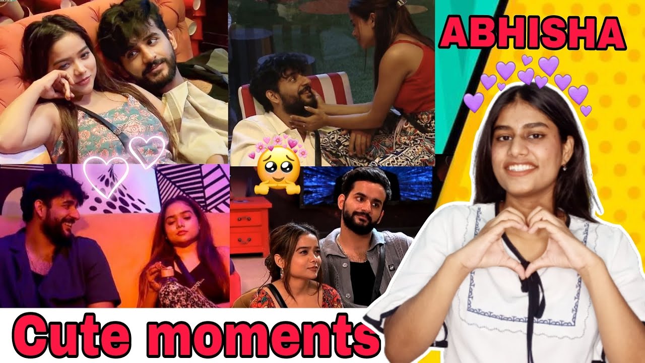 Reaction On ABHISHA Cute moments ❤️🥰 | Biggboss OTT | @geetzvlogs