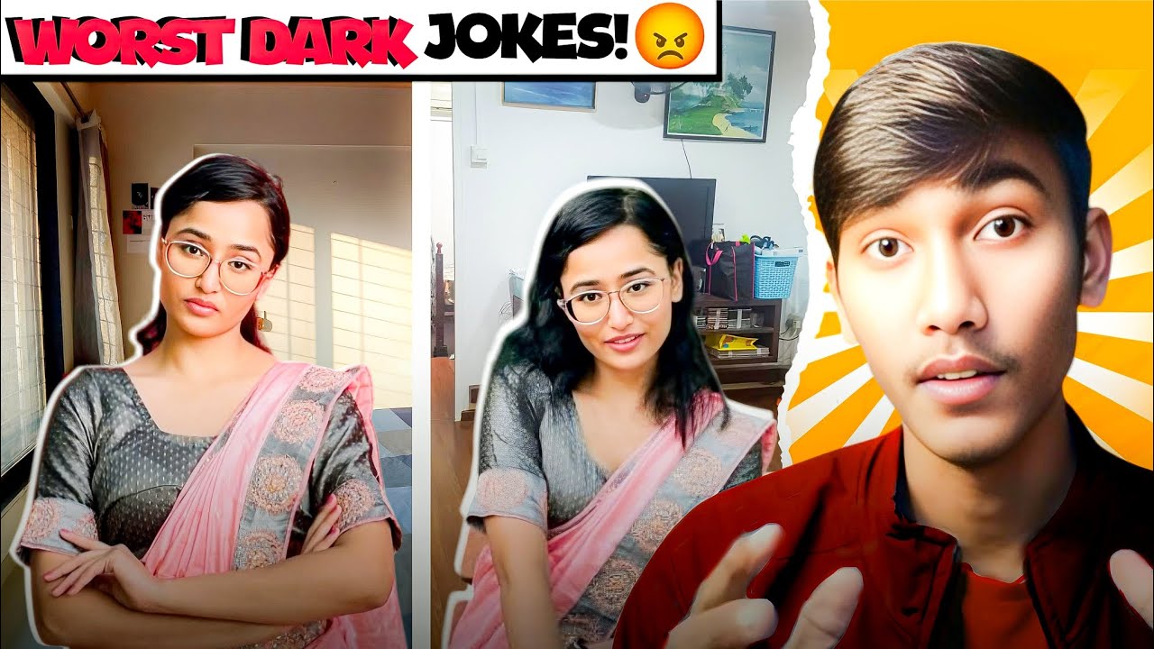 DARK HUMOUR QUEEN 🤡 KAJAL PANDAY  ROAST  ( Tharki Girl ) #kajalpanday  #roast  #mrshabrati