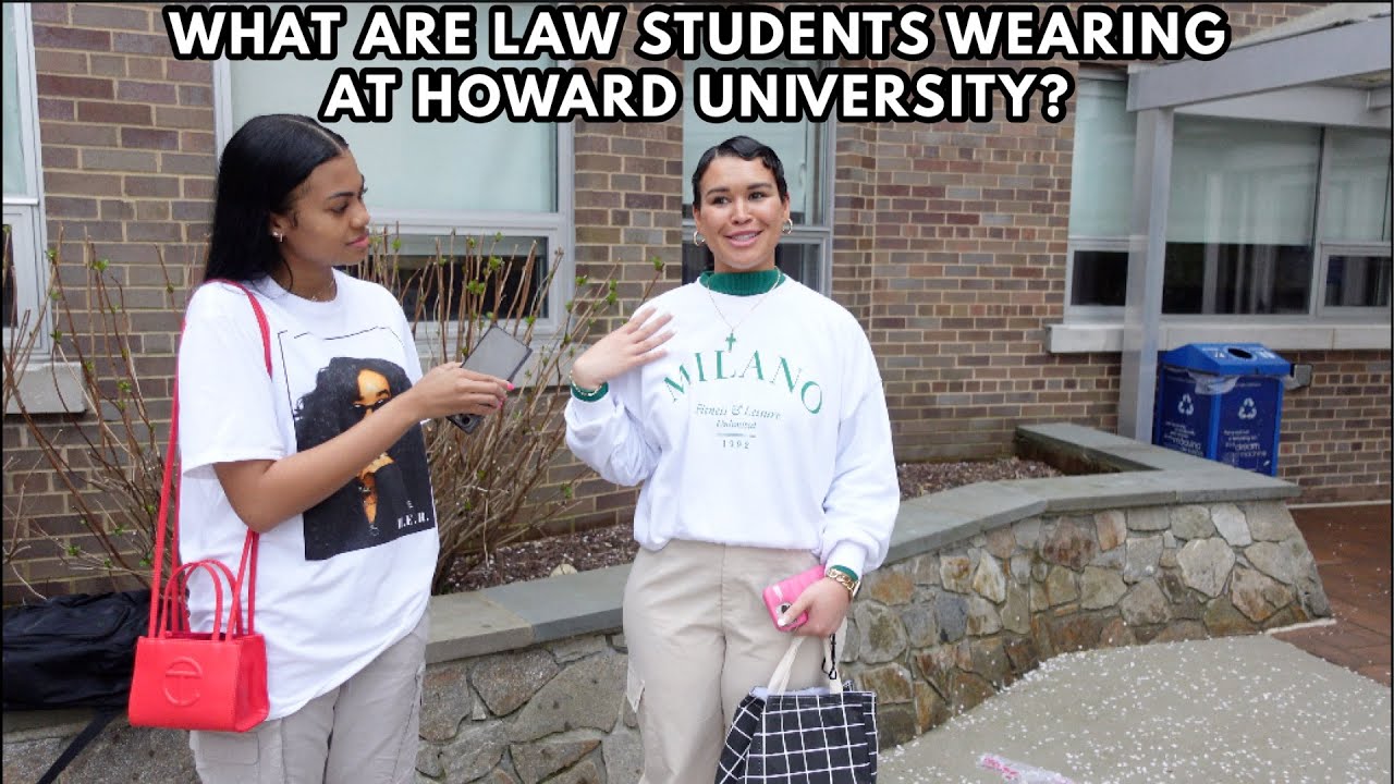 WHAT LAW STUDENTS ARE WEARING AT HOWARD UNIVERSITY! | FIT CHECK AT HOWARD LAW