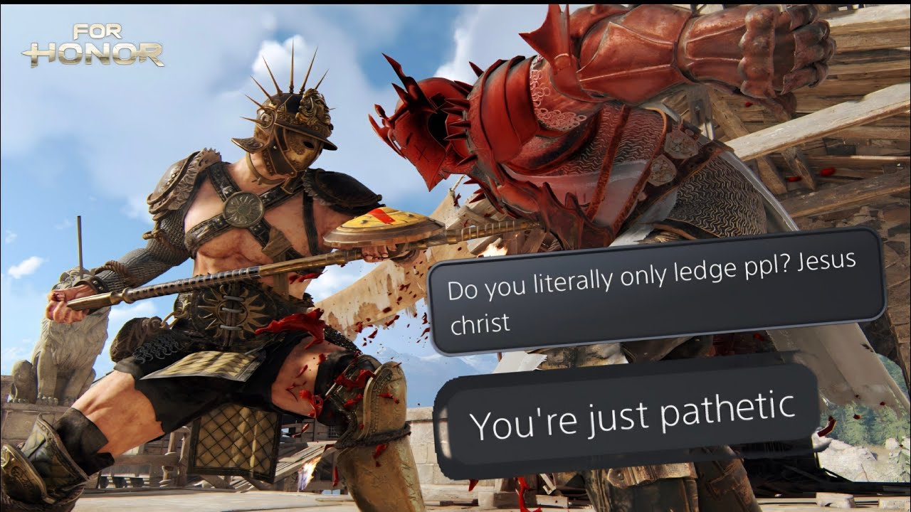 Too much ledge? | For Honor Gladiator gameplay