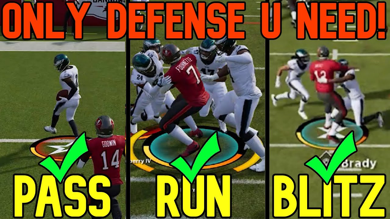 ⚠️THE NEW META⚠️ Best Blitz & Base Defense Madden NFL 23! 🛑STOPS RUN & PASS!🛑 Gameplay Tips & Tricks