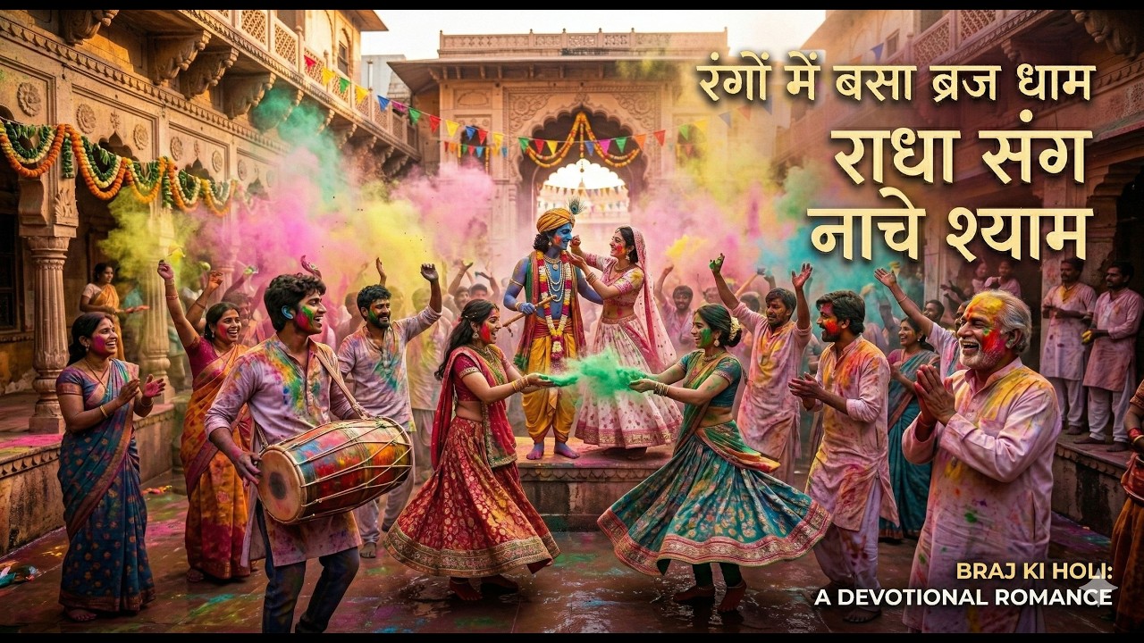 रंगों में बसा ब्रज धाम | Rango Mein Basa Braj Dham | Epic Holi Celebration 2026
