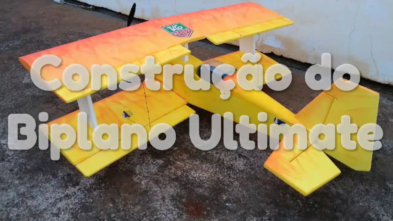 Construção do biplano ultimate elétrico