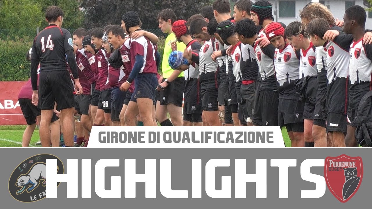 Rugby U16 Le Faine - Pordenone (Girone di Qualificazione Interregionale 1) | Highlights