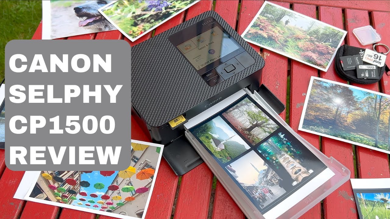 Canon Selphy CP1500 - Photo Printer for Cell Phones (Review)