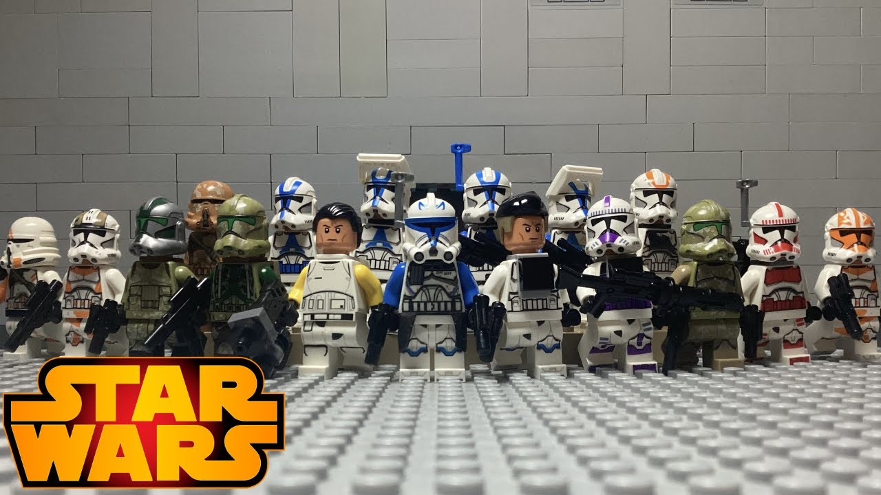 Атака — Восстание клонов. Часть 1. Покадровая анимация Lego Star Wars