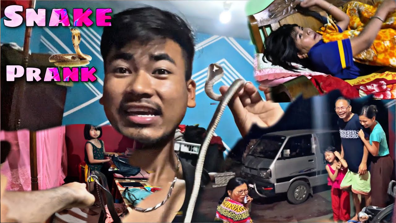 Snake prank 🐍🤣