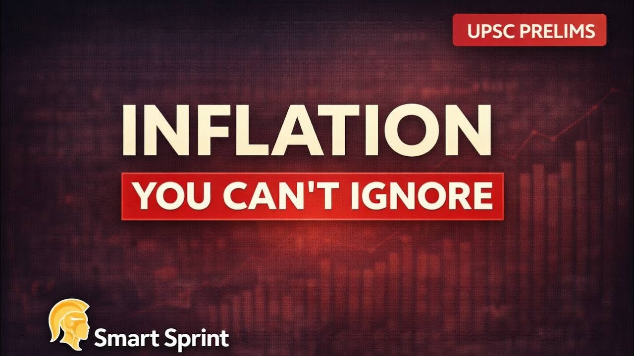 Inflation Explained for UPSC Prelims | CPI, WPI, Types & RBI Role