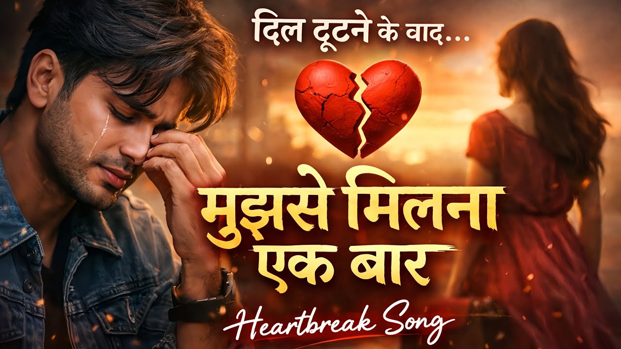 मुझसे मिलना एक बार 💔 | Dil Tootne Ke Baad | New Hindi Sad Song 2026 | Heartbreak Song