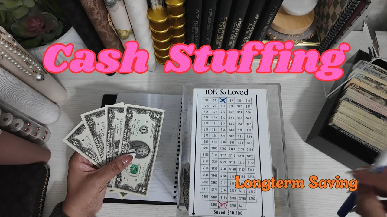🩷Cash Stuffing Routine | March No. 2 | Month Ahead | Solo mom