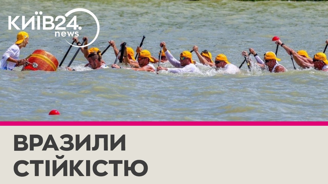 Українська команда на ЧС із веслування фінішувала на затопленому човні