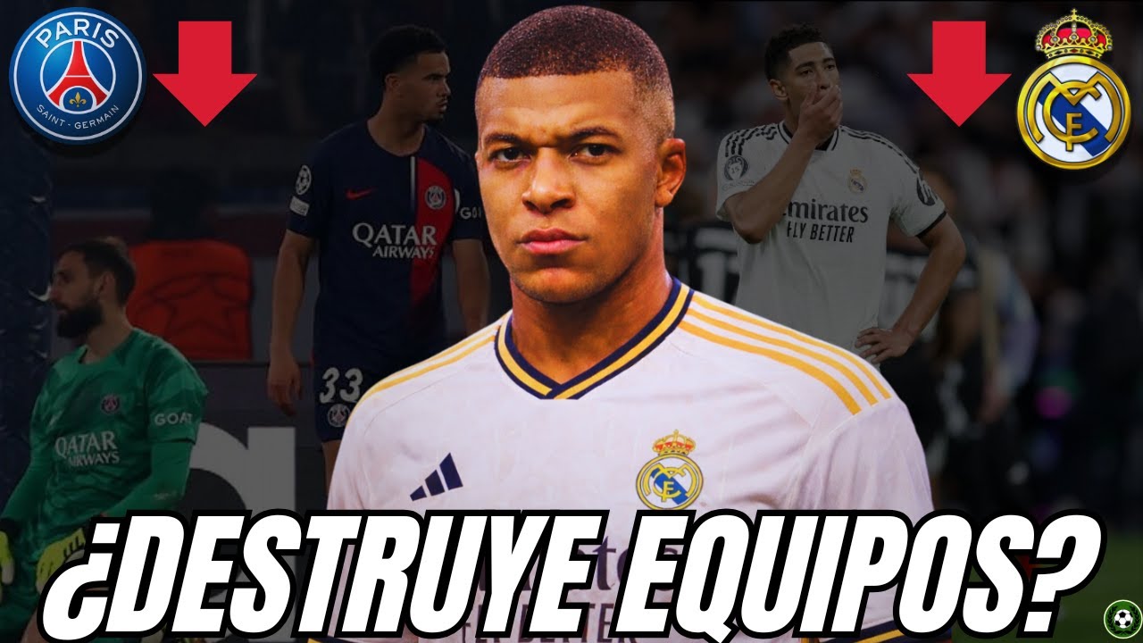 EL CASO MBAPPÉ: ¿POR QUÉ SUS EQUIPOS JUEGAN MEJOR SIN ÉL?