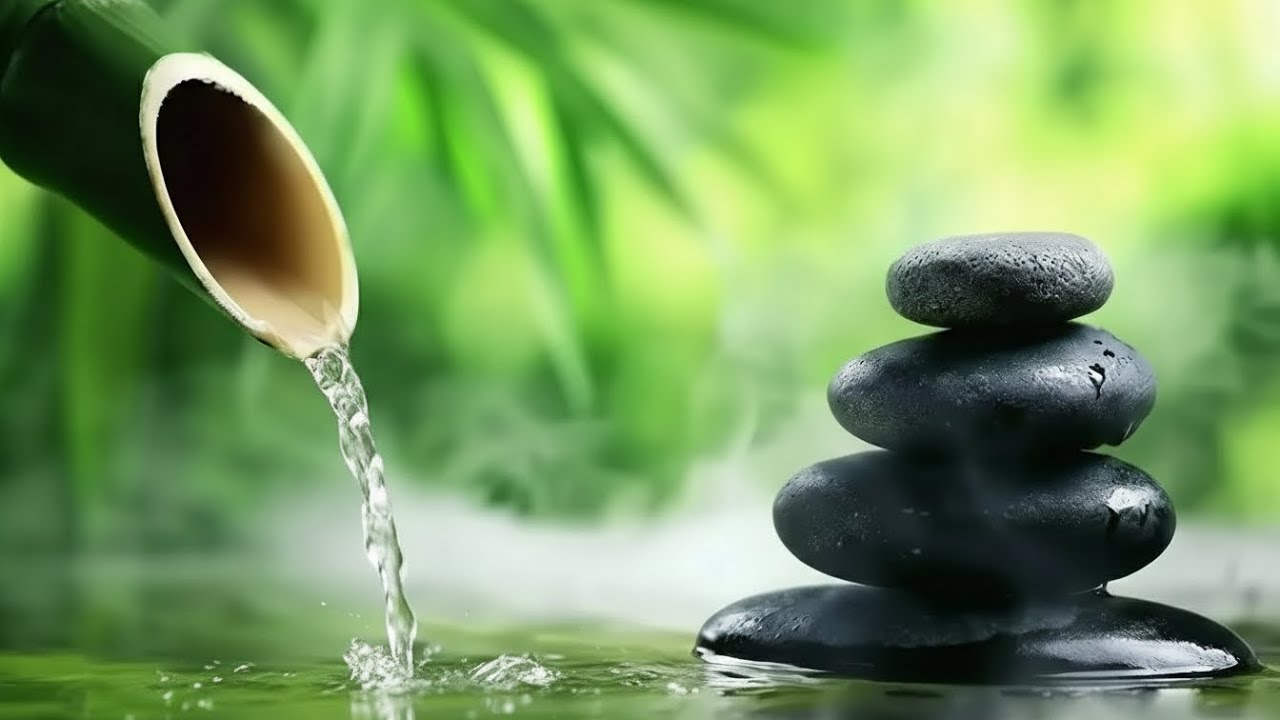Flowing Nature Water Sounds 🌊 Elegant Piano Music for Calm Relaxation, Sleep & Meditation