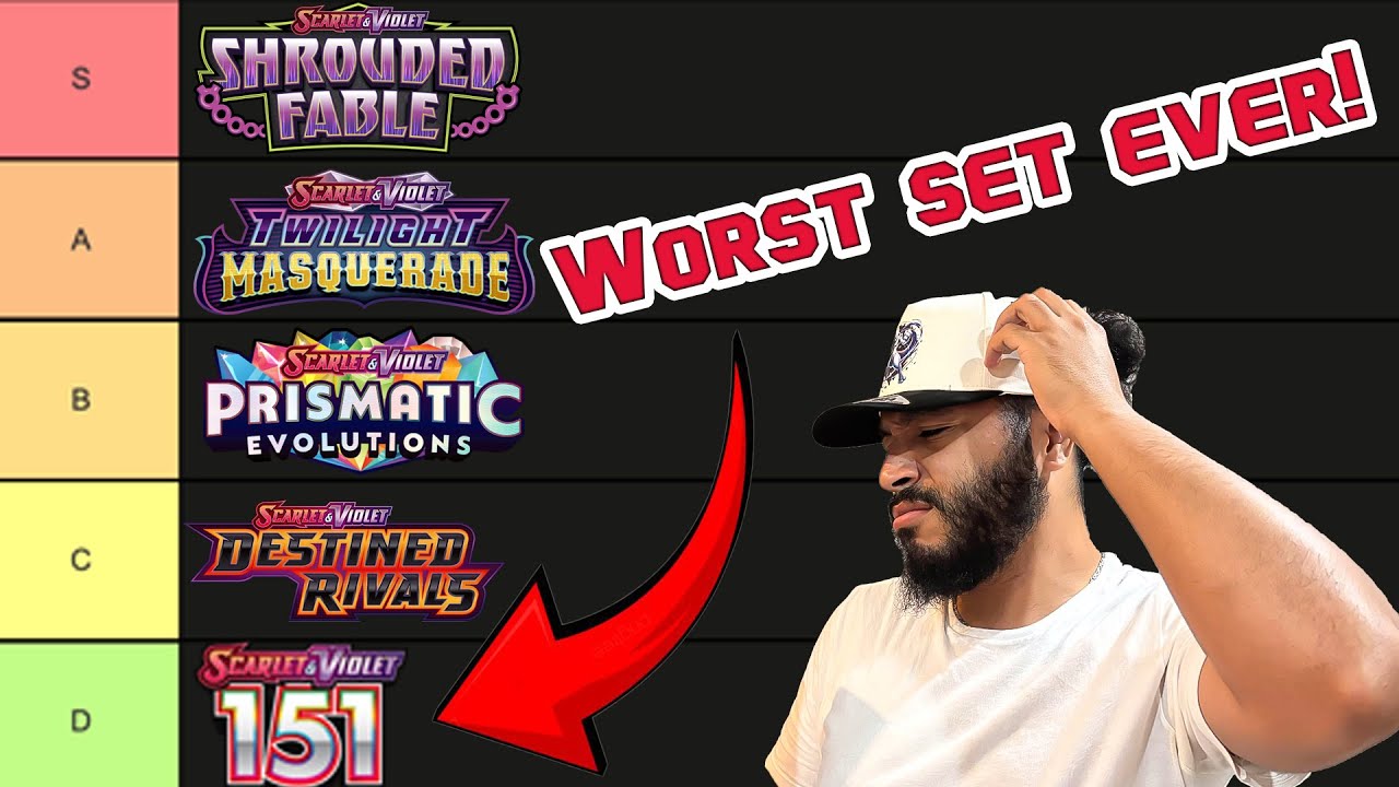 Ranking EVERY Scarlet & Violet Pokémon TCG Set – BEST to WORST!